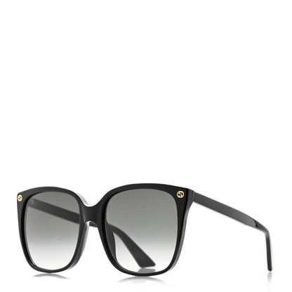 Gucci Acetate GG Sunglasses GG0022S Black 1 of 8