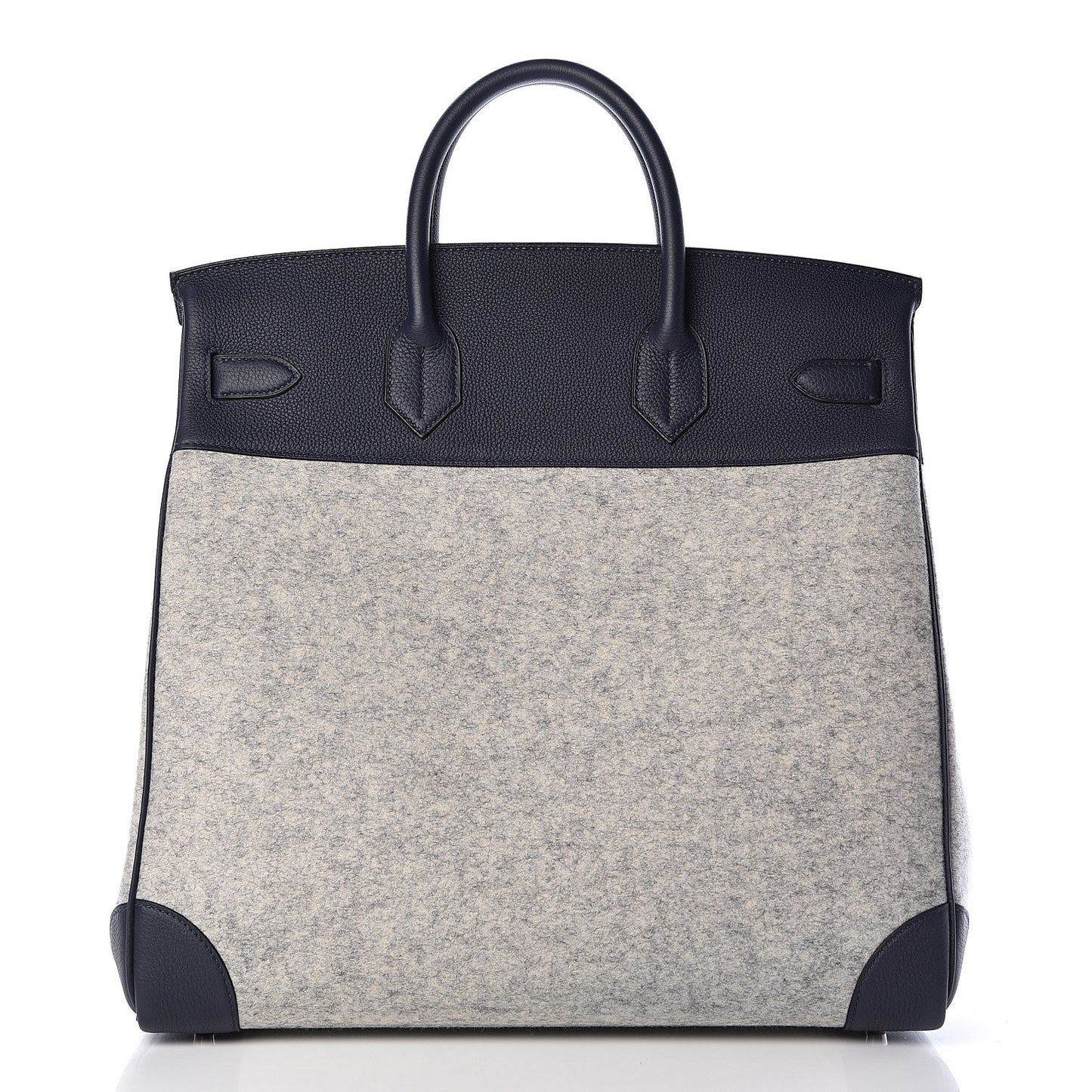 Togo Todoo Feutre HAC Birkin 40 Gris Clair Bleu Nuit