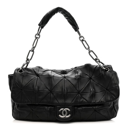 Chanel Lambskin Quilted Soft Squares Origami Flap Black 1 of 12
