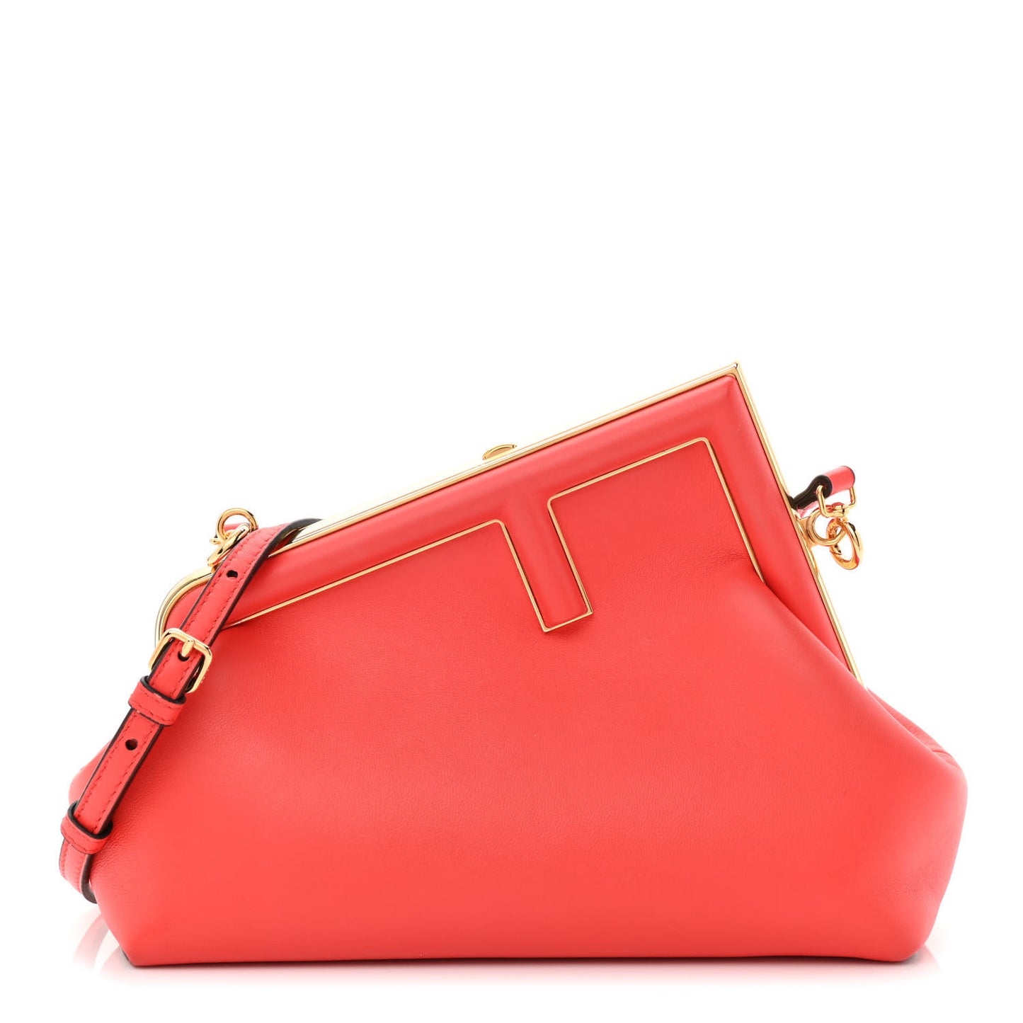 Shiny Nappa Small Fendi First Tulipano
