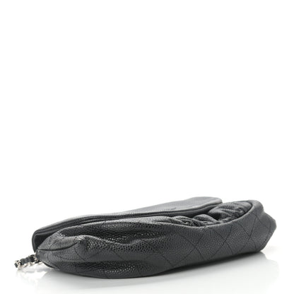 Chanel Caviar Half Moon Wallet On Chain WOC Black 4 of 10