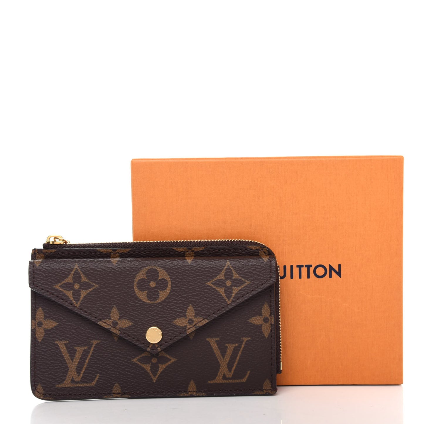 Monogram Recto Verso Card Holder Black