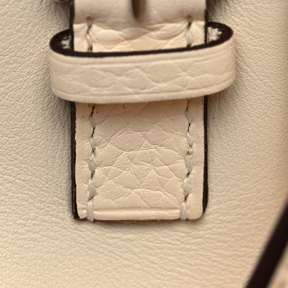 Hermes Taurillon Clemence Halzan 31 GM Nata 19 of 23