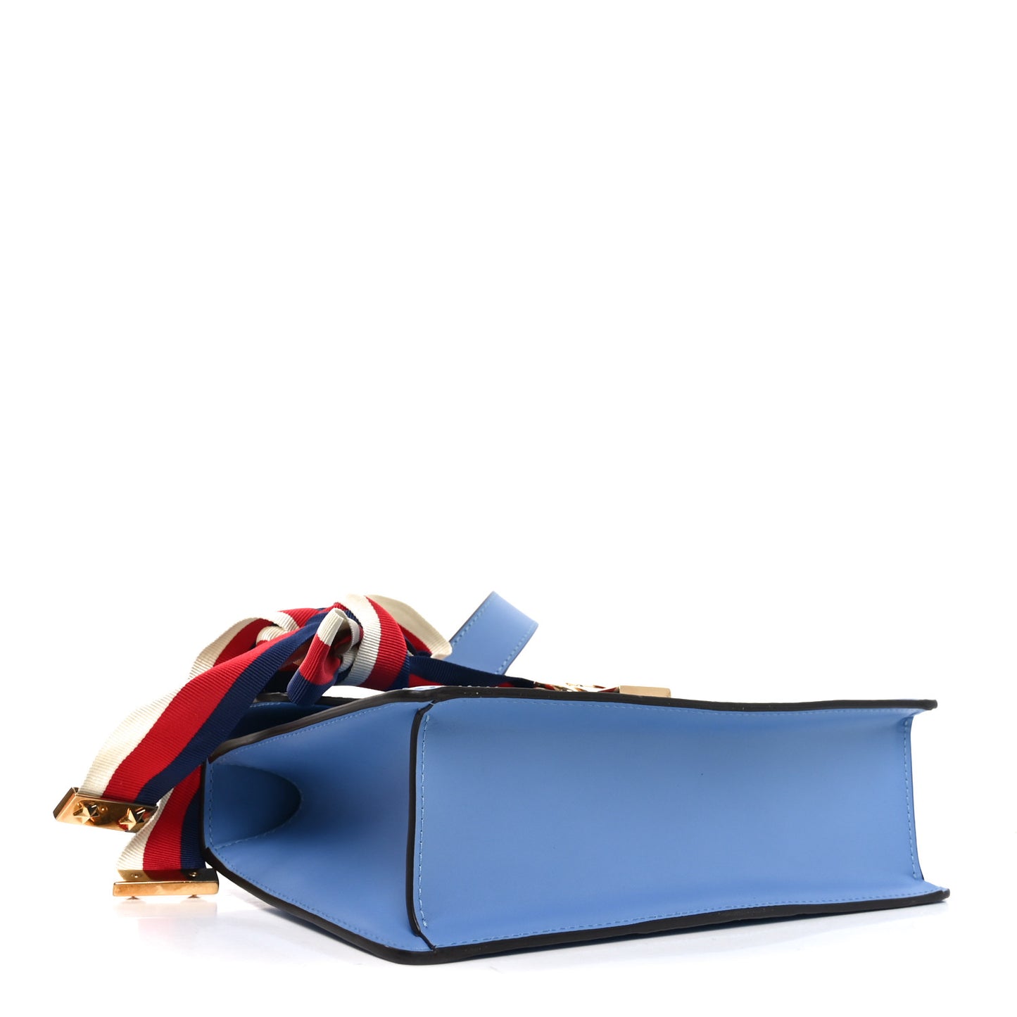 Calfskin Small Sylvie Shoulder Bag Clear Sky Blue