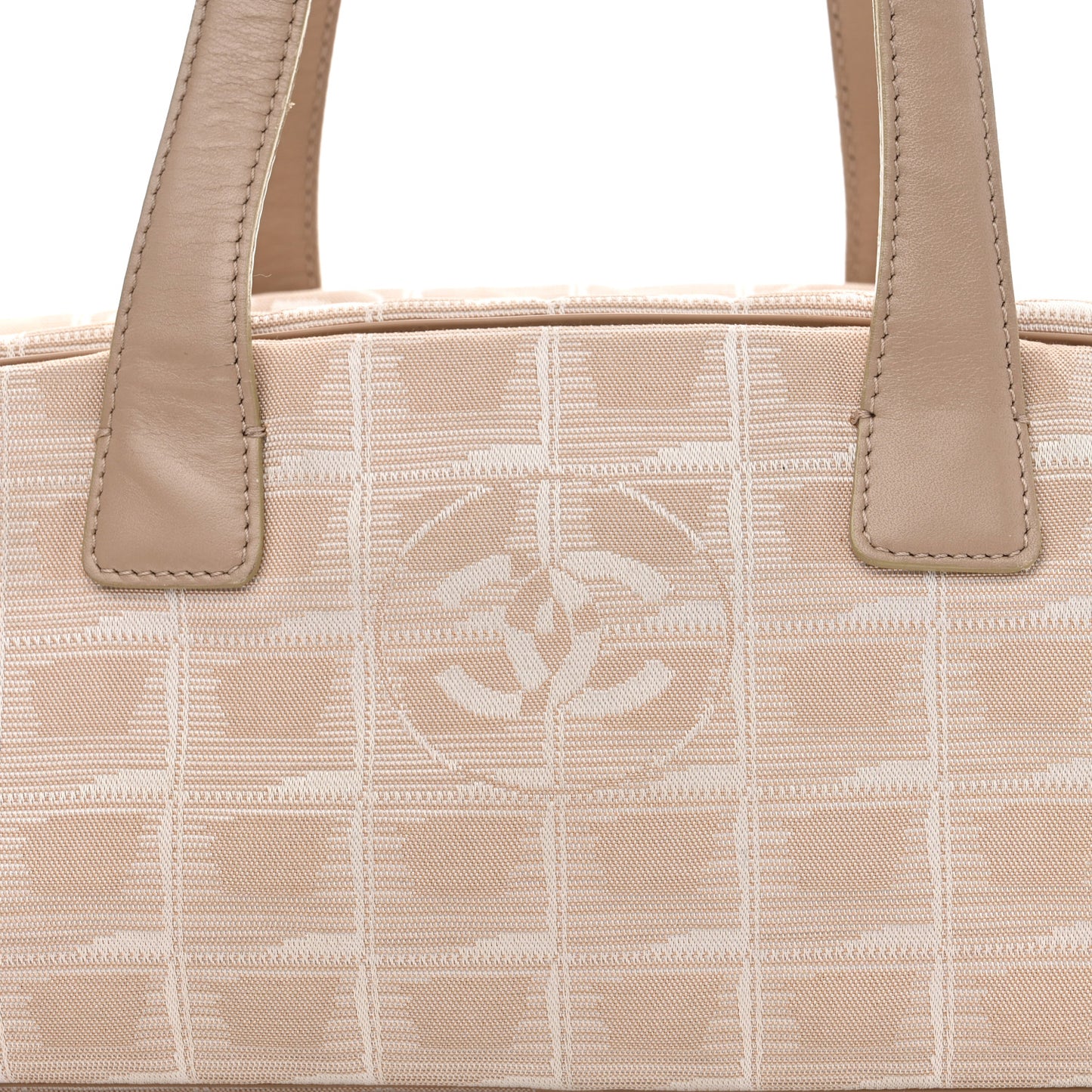 Nylon Travel Bowler Beige