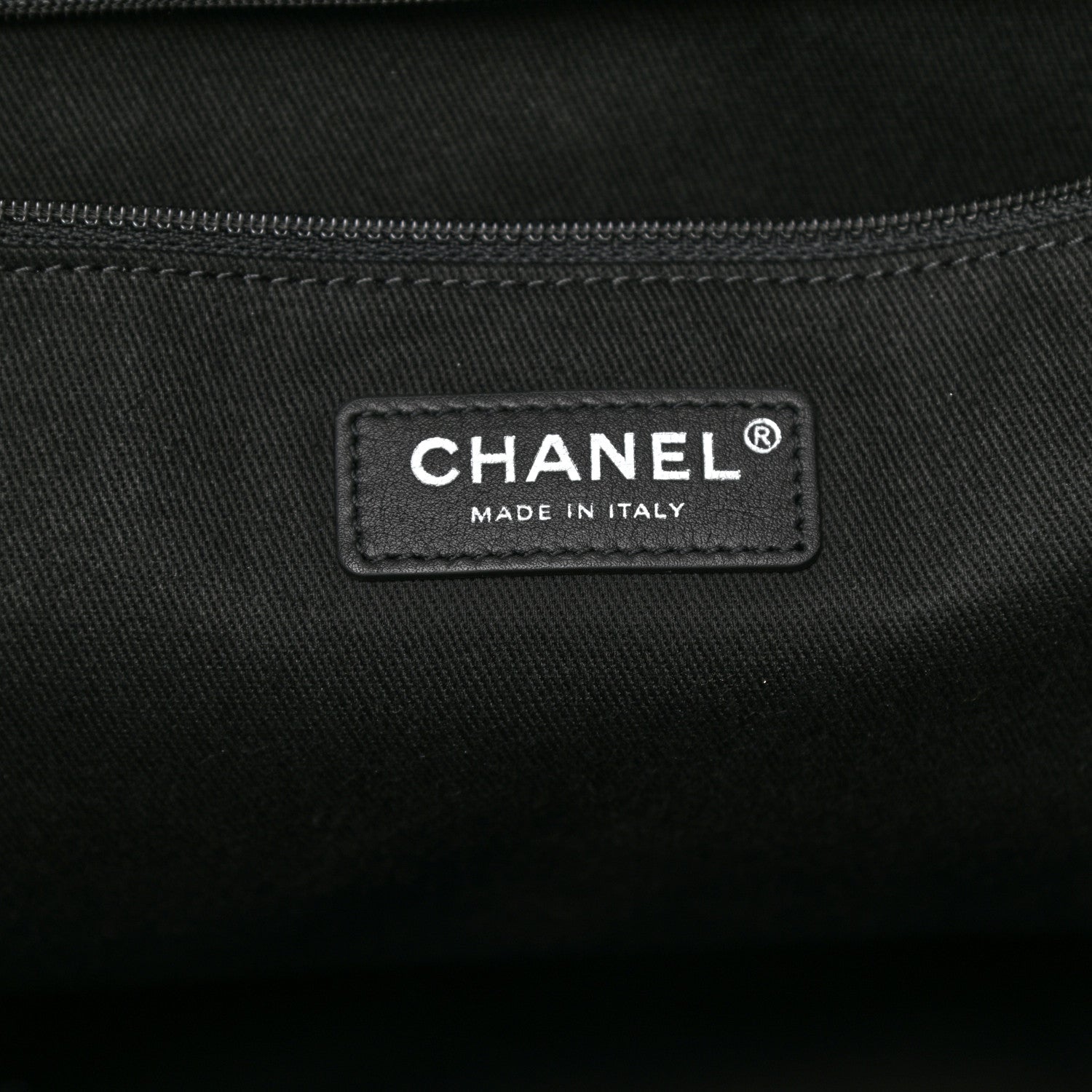 Chanel Canvas Extra Large Double Face Shopping Tote Black 5 of 7