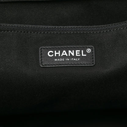 Chanel Canvas Extra Large Double Face Shopping Tote Black 5 of 7
