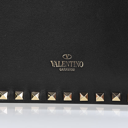 Valentino Garavani Nappa Rockstud Wristlet Clutch Black 11 of 11
