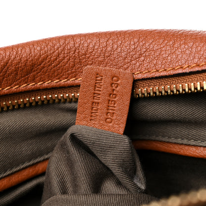 Chloe Calfskin Large Marcie Satchel Tan 7 of 16