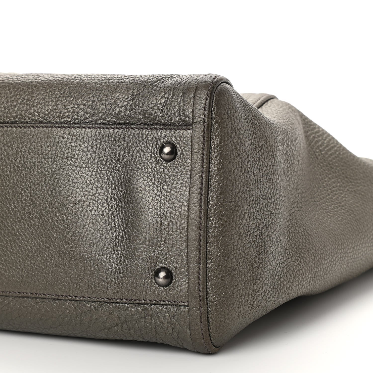 Gucci Metallic Pebbled Calfskin Medium Soho Shoulder Bag Sasso 17 of 17