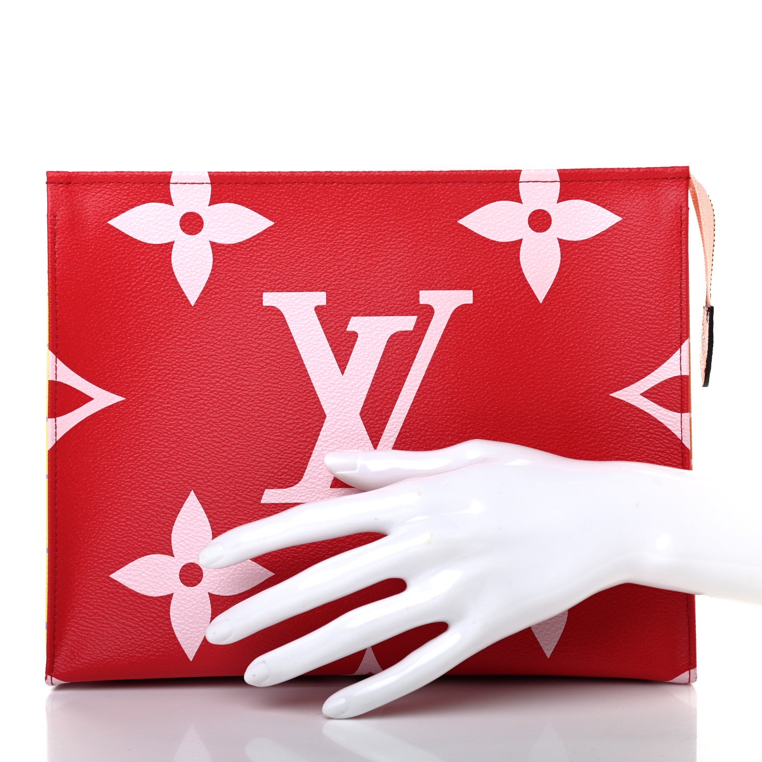 Louis Vuitton Monogram Giant Toiletry Pouch 26 Rouge 4 of 14