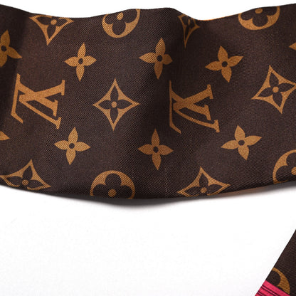 Louis Vuitton Silk Monogram Summer Trunks Bandeau Brown 3 of 7