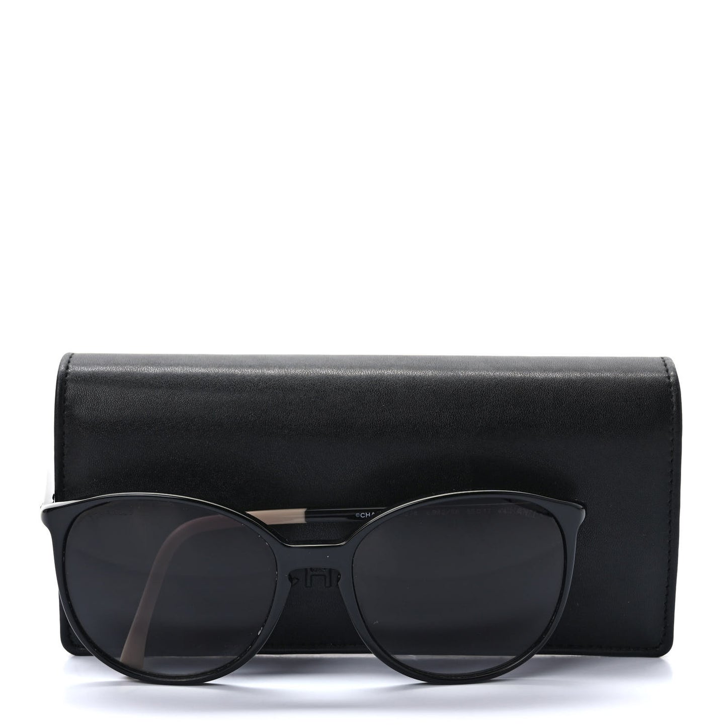 Acetate Round Sunglasses 5278 Black