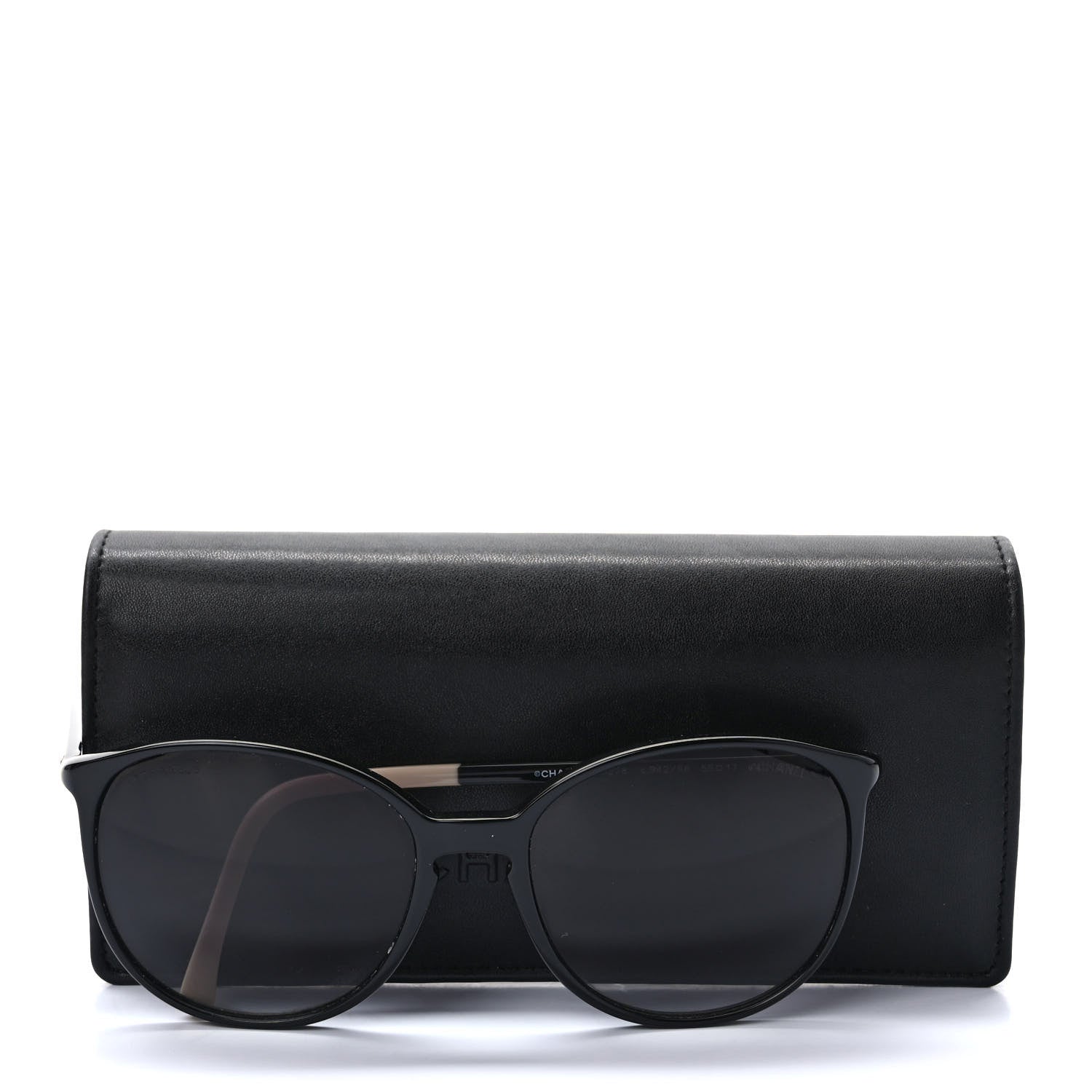 Chanel Acetate Round Sunglasses 5278 Black 8 of 8