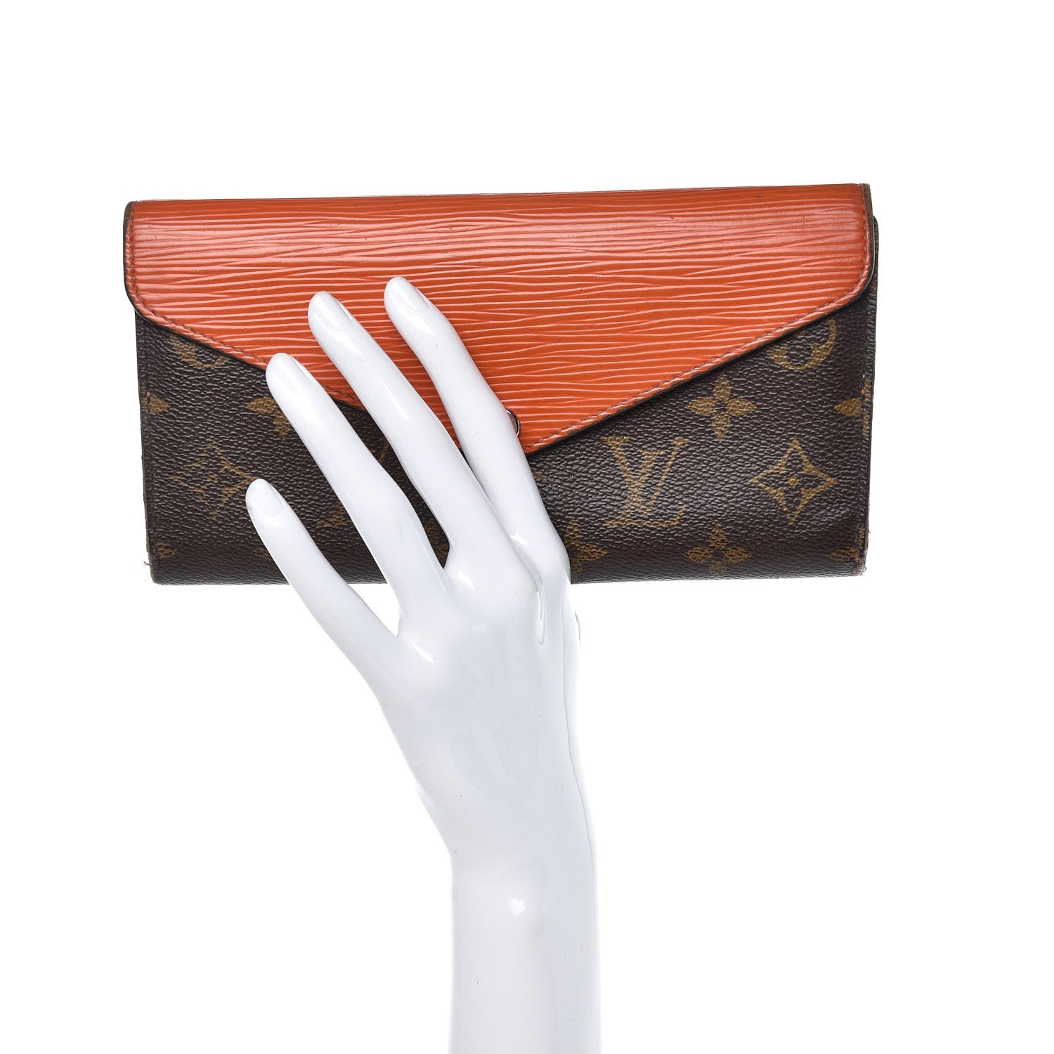 Louis Vuitton Monogram Epi Marie-Lou Long Wallet Piment 2 of 16