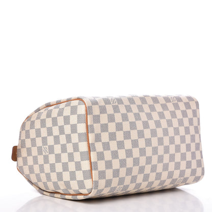 Louis Vuitton Damier Azur Speedy 30 4 of 8