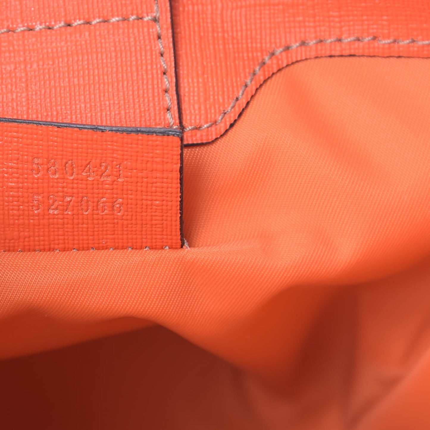 GG Supreme Monogram Childrens Hedgehog Bucket Bag Orange
