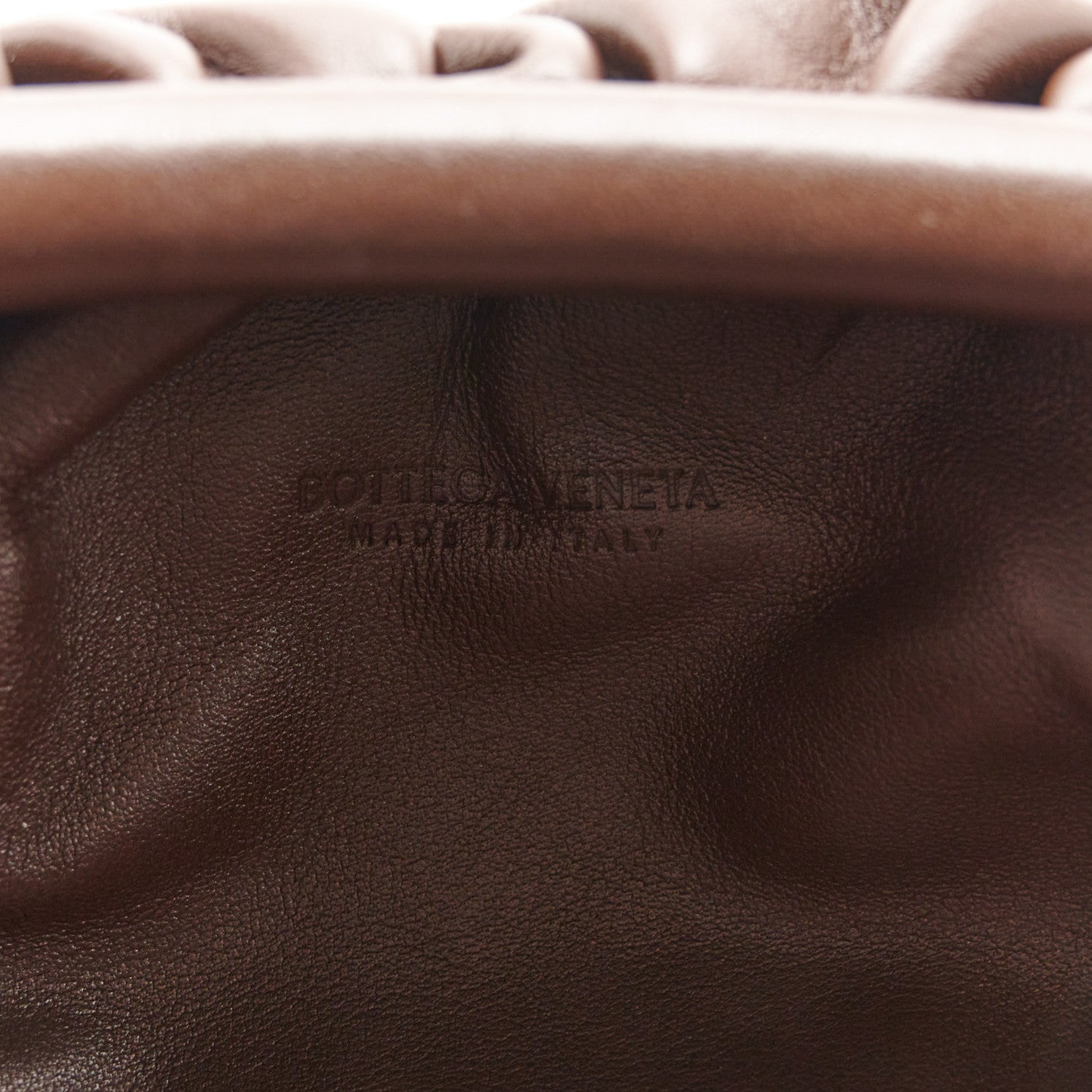 Bottega Veneta Butter Calfskin The Mini Pouch Kaki Fondente 6 of 10
