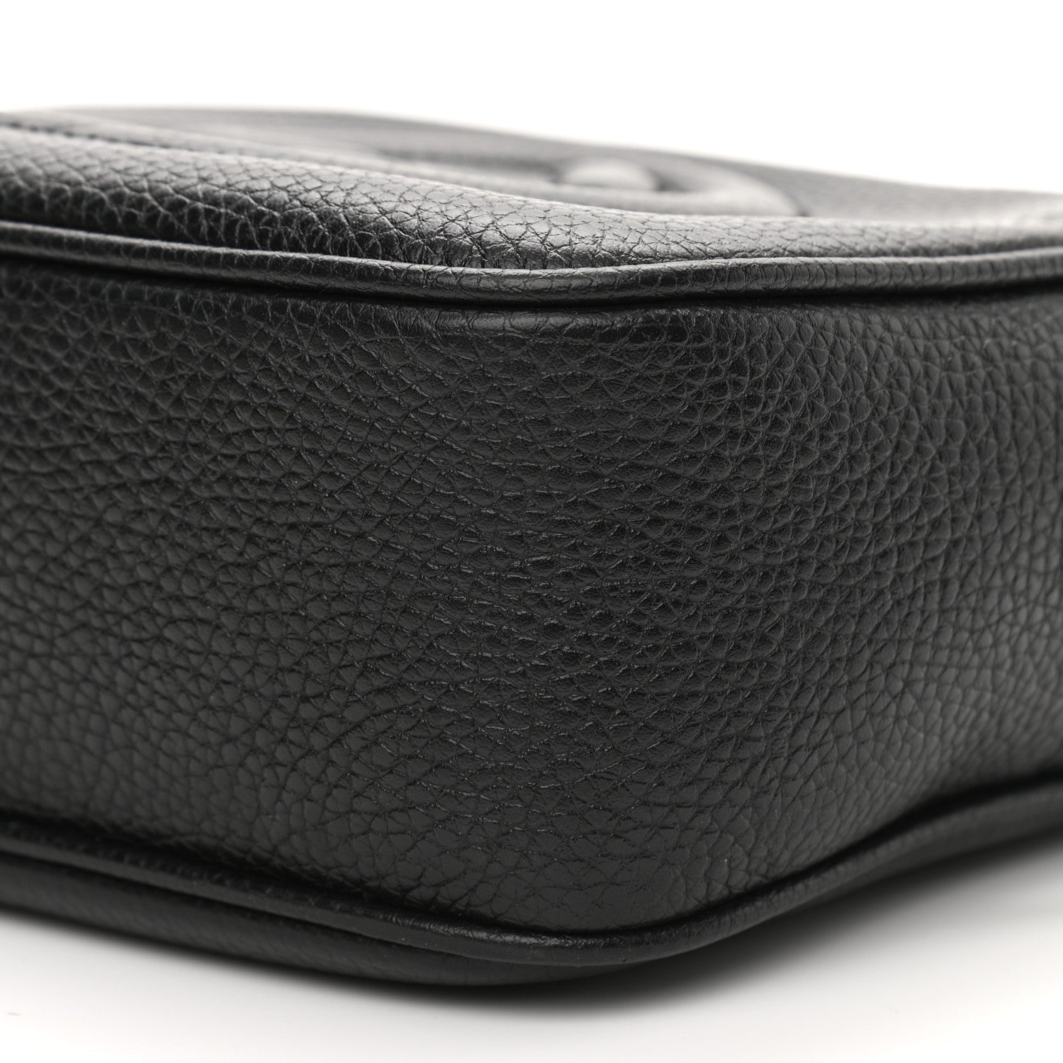 Gucci Pebbled Calfskin Small Soho Disco Bag Black 10 of 13