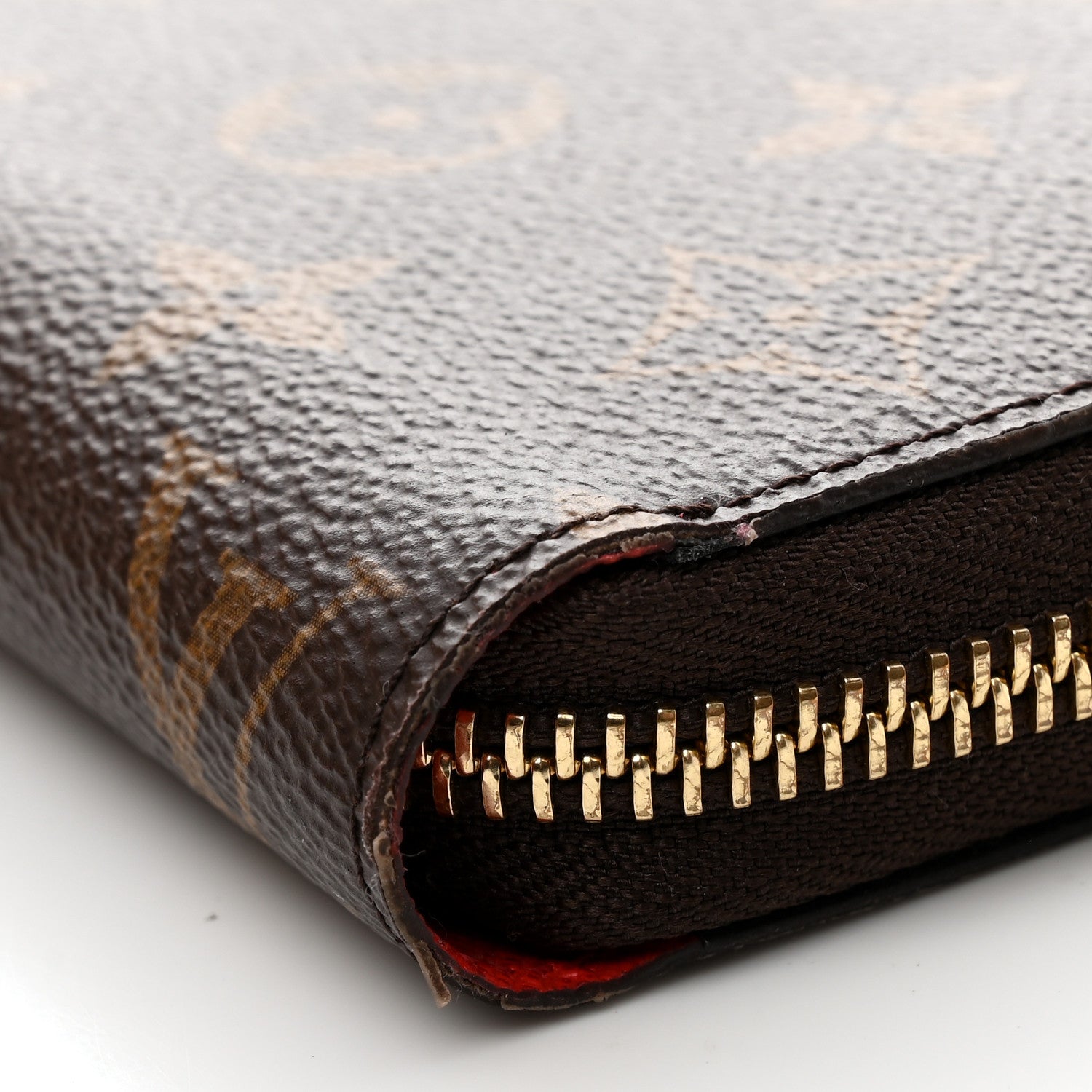 Louis Vuitton Monogram Zippy Wallet Coquelicot 9 of 10