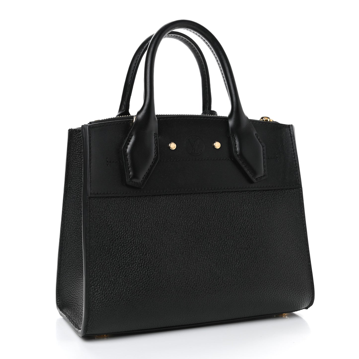 Calfskin City Steamer Mini Black
