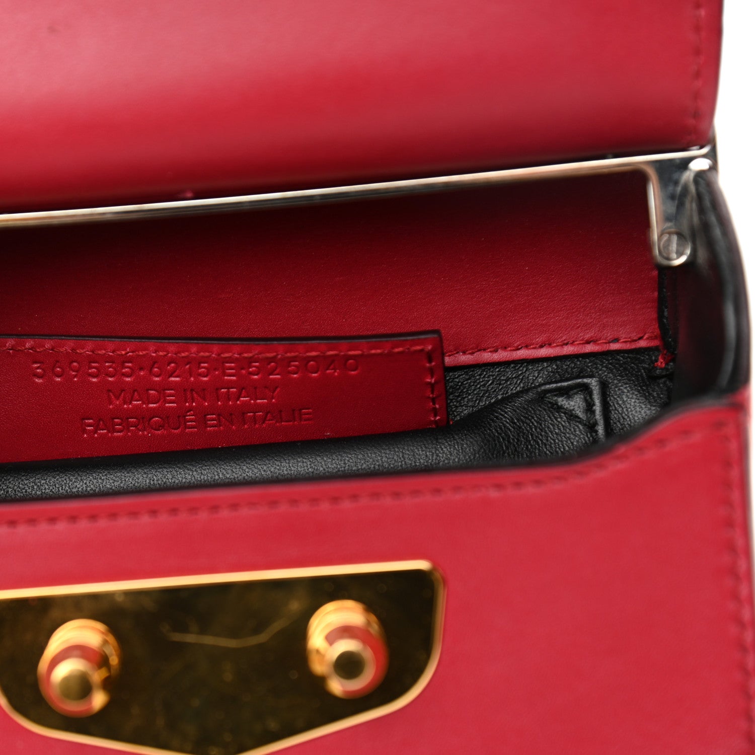 Balenciaga Smooth Calfskin Min Neo Classic Chain Box Rouge 7 of 14