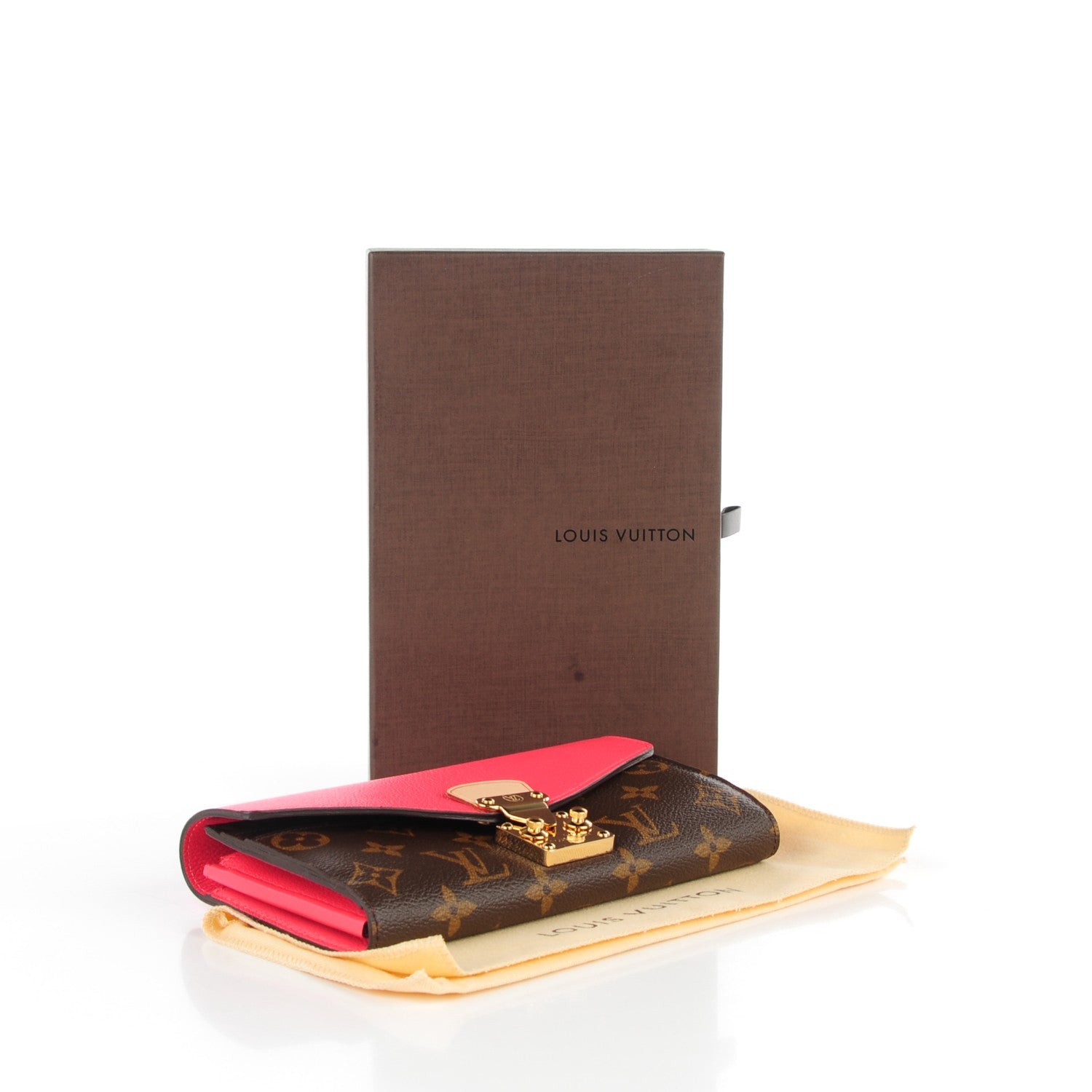 Louis Vuitton Monogram Pallas Wallet Litchi 4 of 7