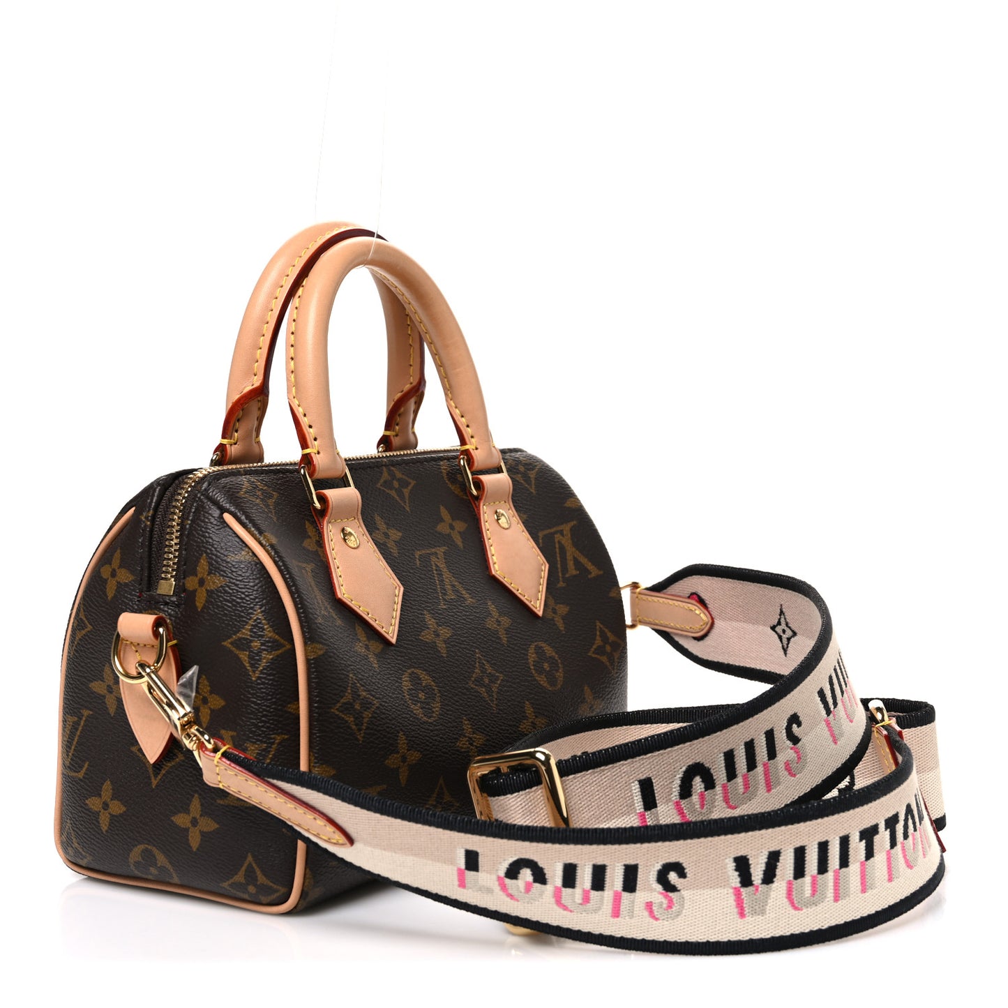 Monogram Speedy Bandouliere 20 Black
