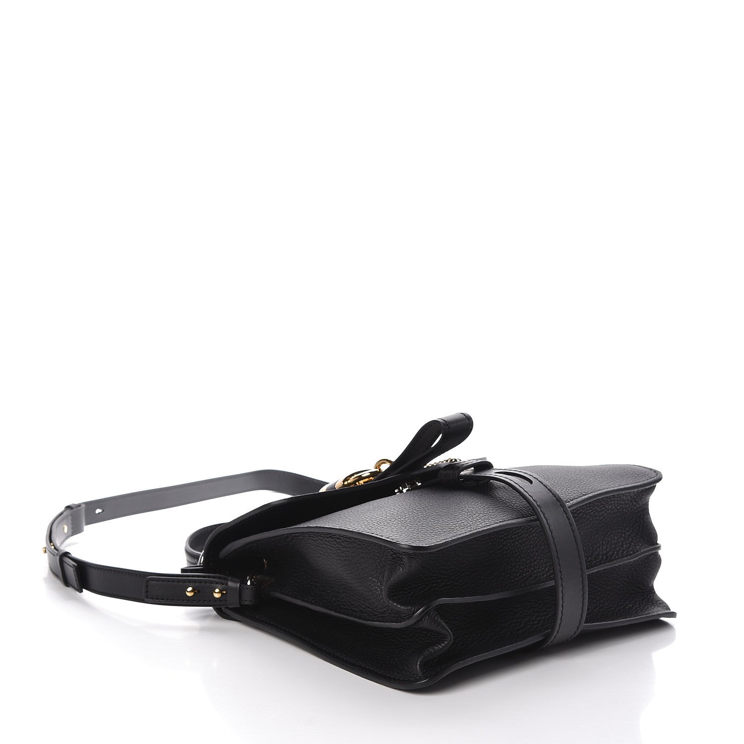 Chloe Grained Calfskin Medium Aby Day Shoulder Bag Black 4 of 9