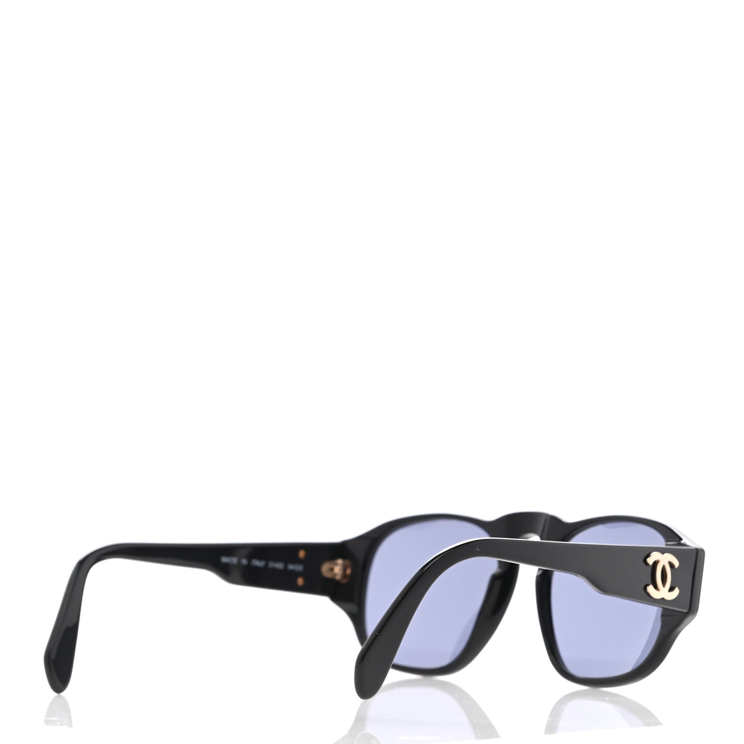 Chanel Acetate CC Sunglasses 01452 Black 4 of 7