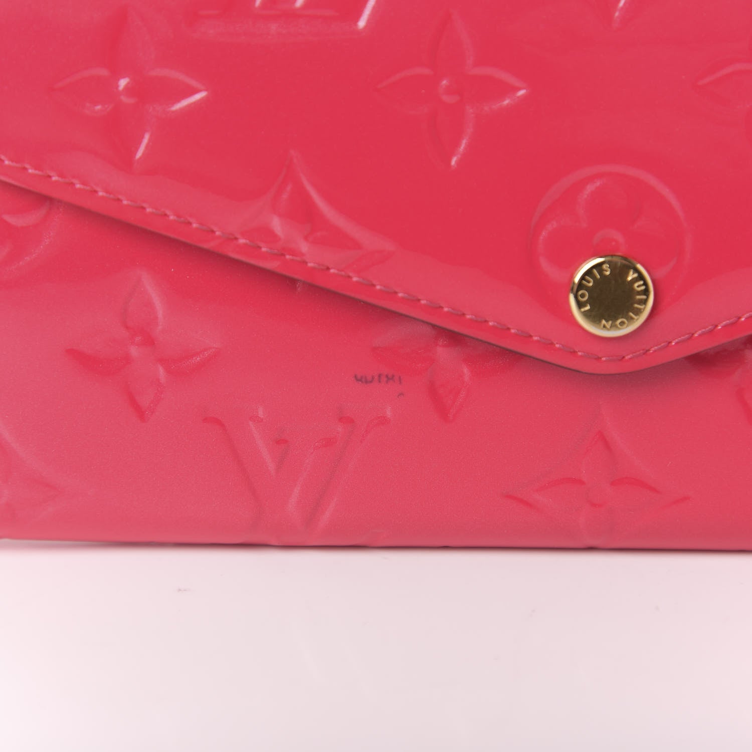Louis Vuitton Vernis Sarah Wallet NM Hot Pink 7 of 8
