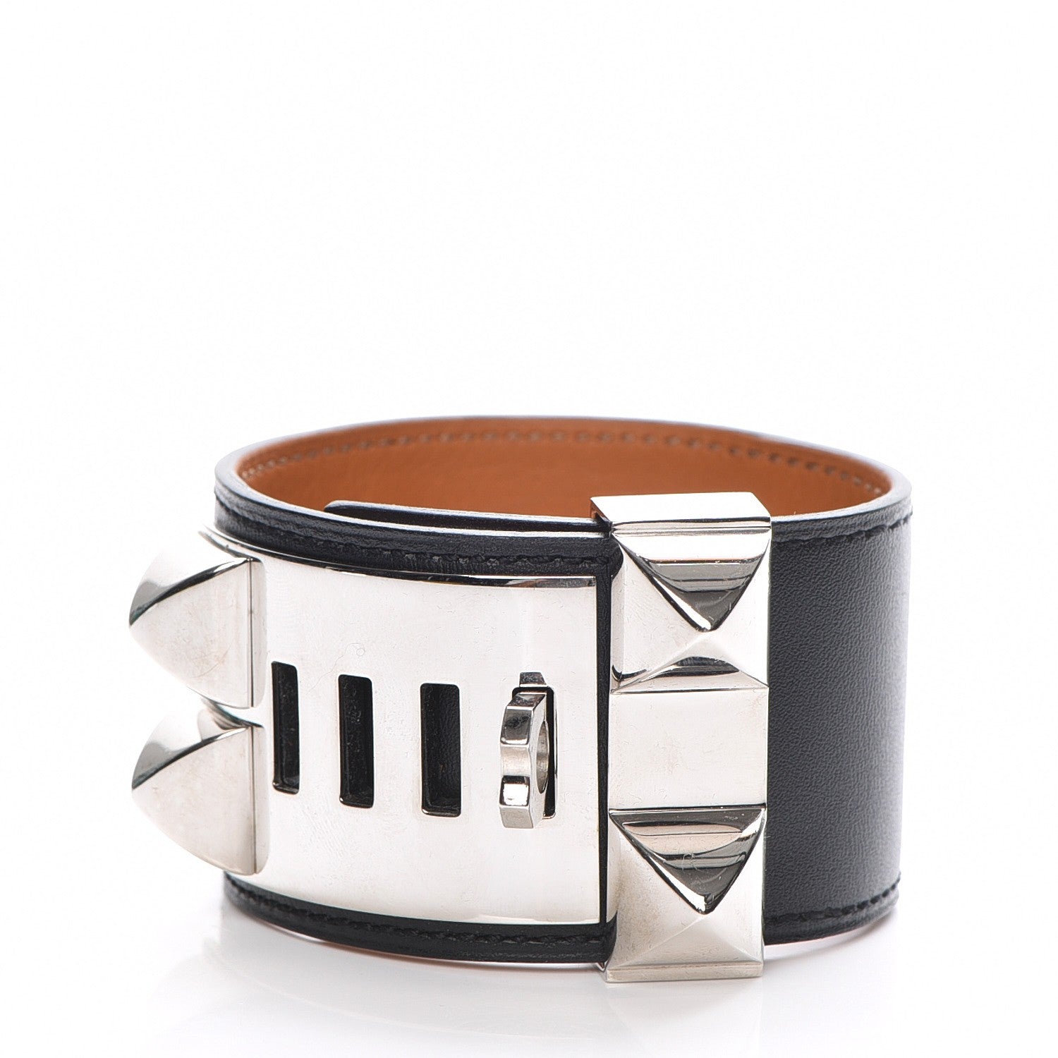 Hermes Chamonix Collier de Chien CDC Bracelet S Black 3 of 8