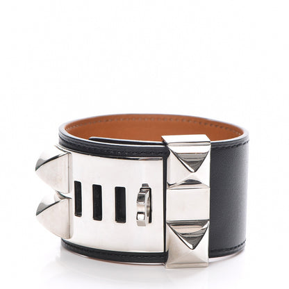 Hermes Chamonix Collier de Chien CDC Bracelet S Black 3 of 8