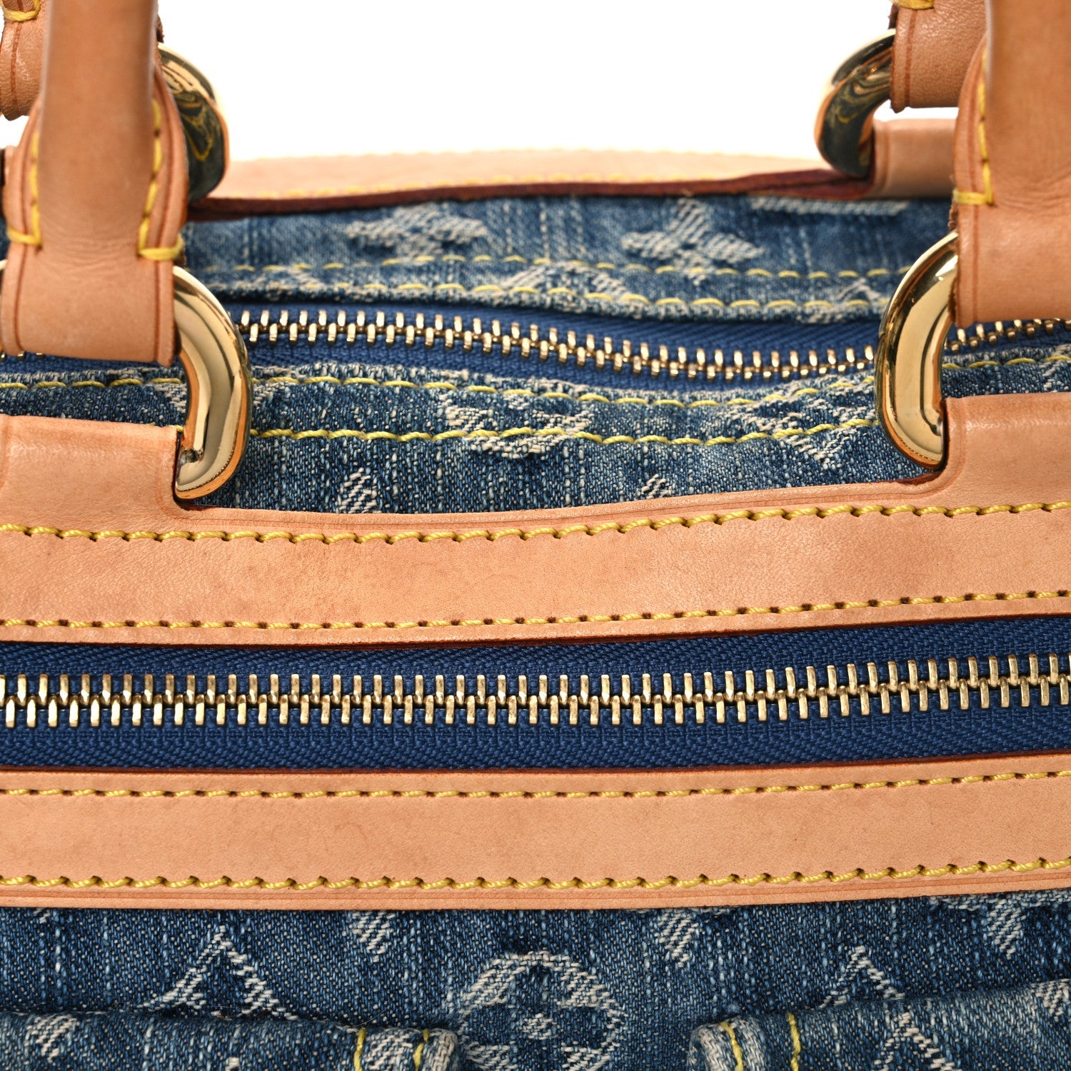 Louis Vuitton Monogram Denim Neo Speedy Blue 7 of 13