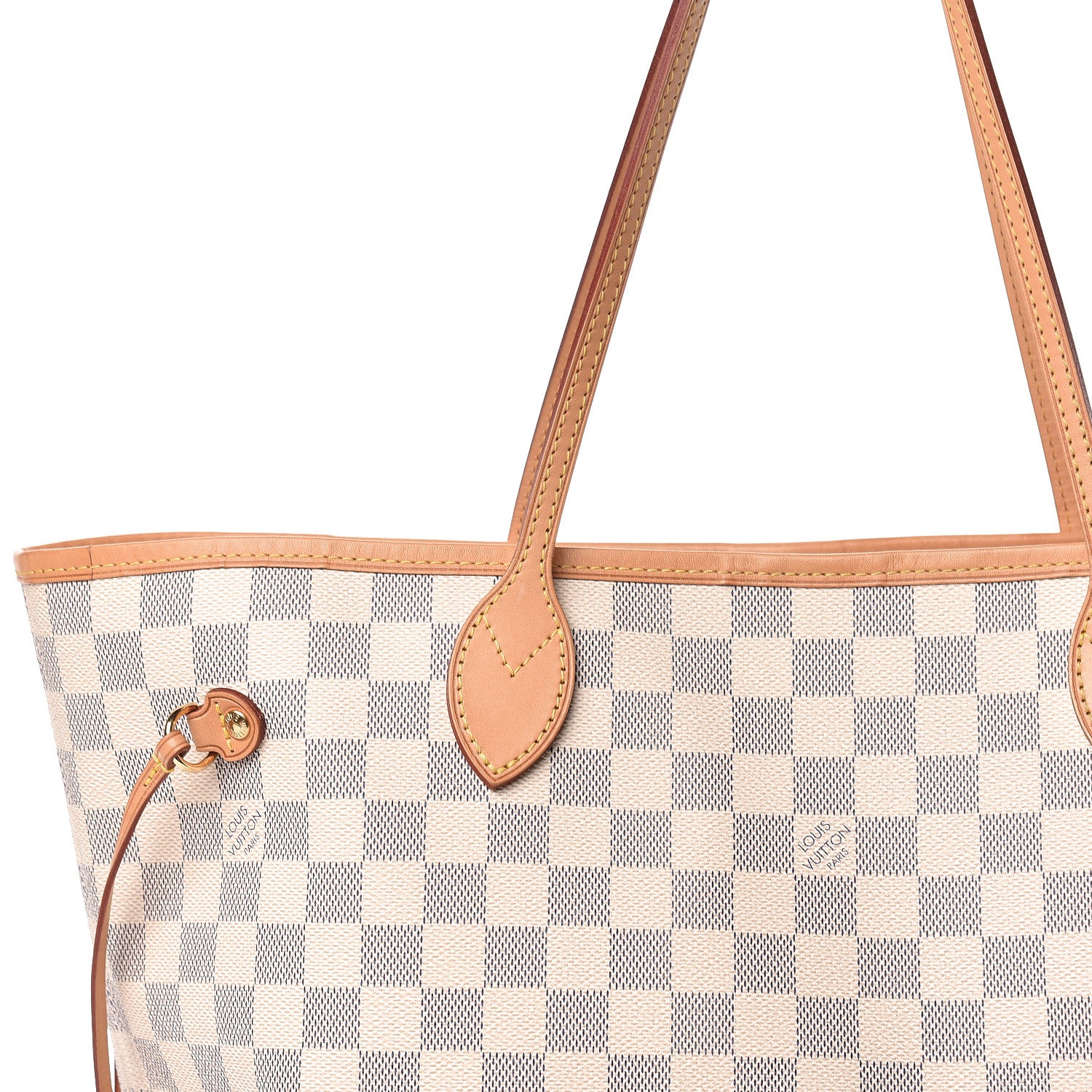 Louis Vuitton Damier Azur Neo Neverfull MM Rose Ballerine 13 of 13