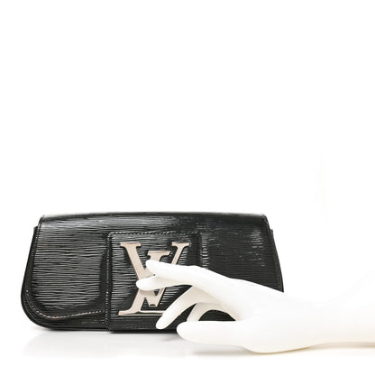 Louis Vuitton Epi Electric Sobe Clutch Black Black 2 of 9