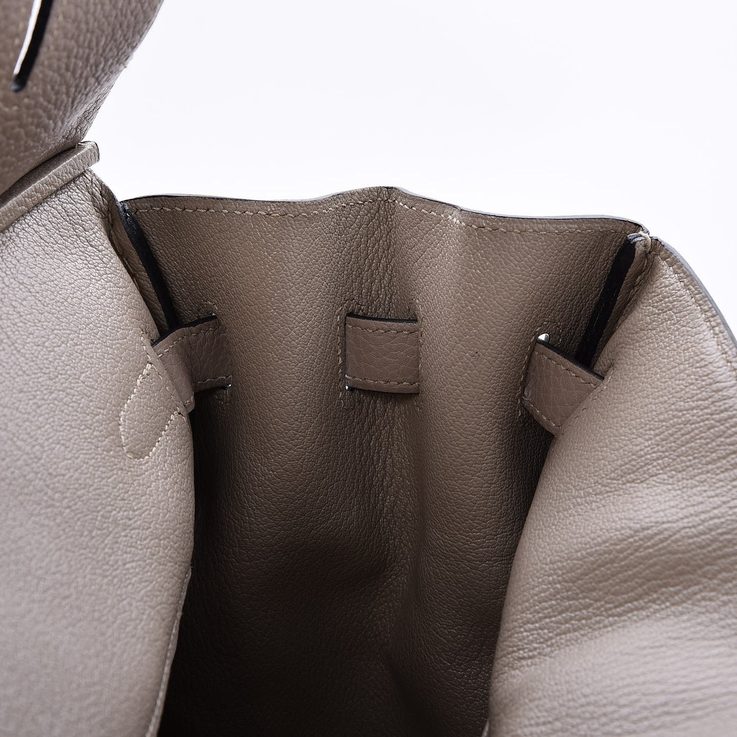 Taurillon Clemence Birkin 35 Gris Tourterelle