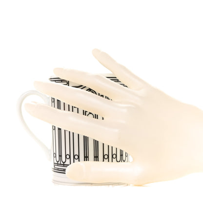 Hermes Porcelain H Deco Mug 2 of 5