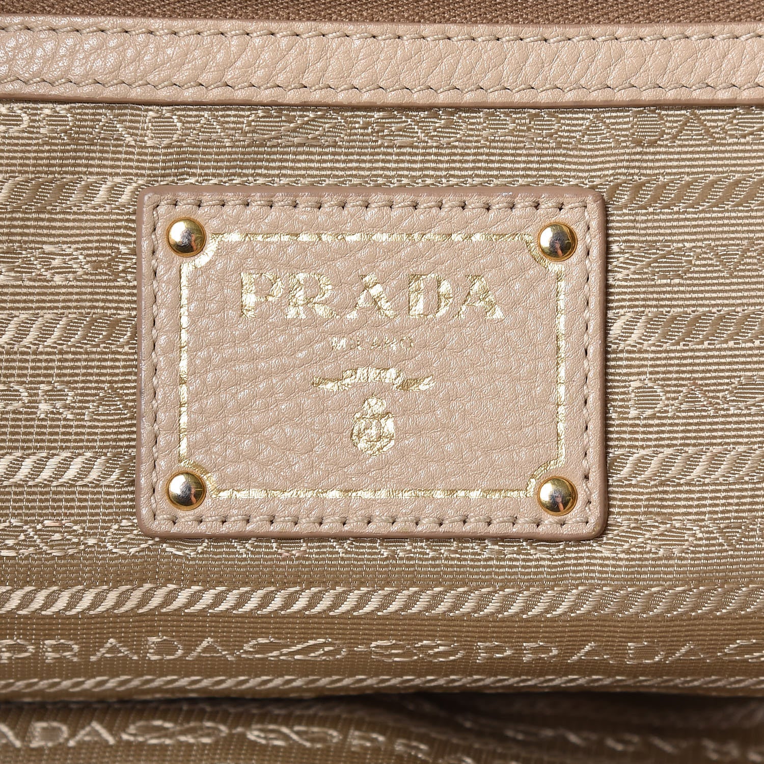 Prada Vitello Daino Shopping Tote Cammeo 5 of 15