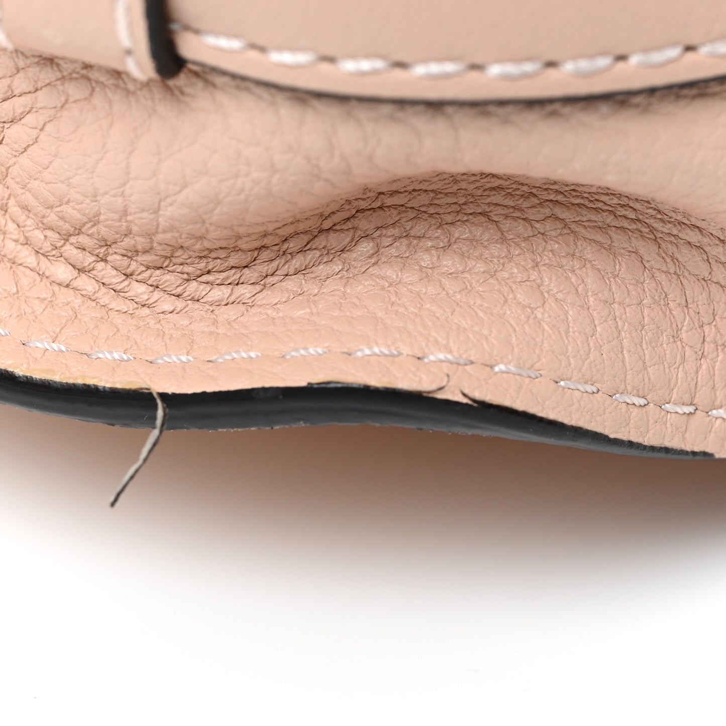 Calfskin Medium Marcie Round Crossbody Bag Blush Nude