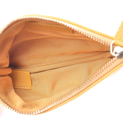 Chanel Caviar Quilted Small Cosmetic Case Yellow 5 of 8