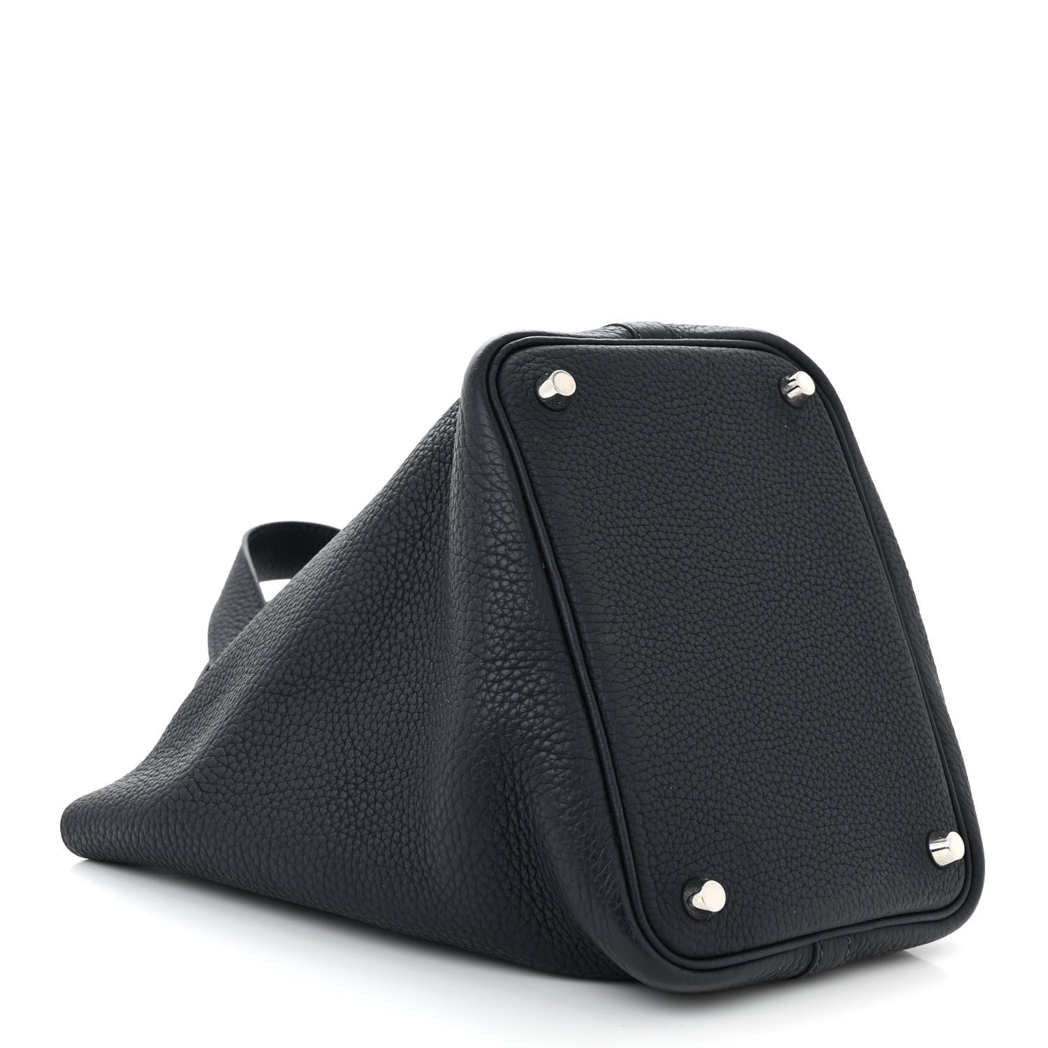 Hermes Taurillon Clemence Picotin Lock 18 PM Bleu Nuit 4 of 10