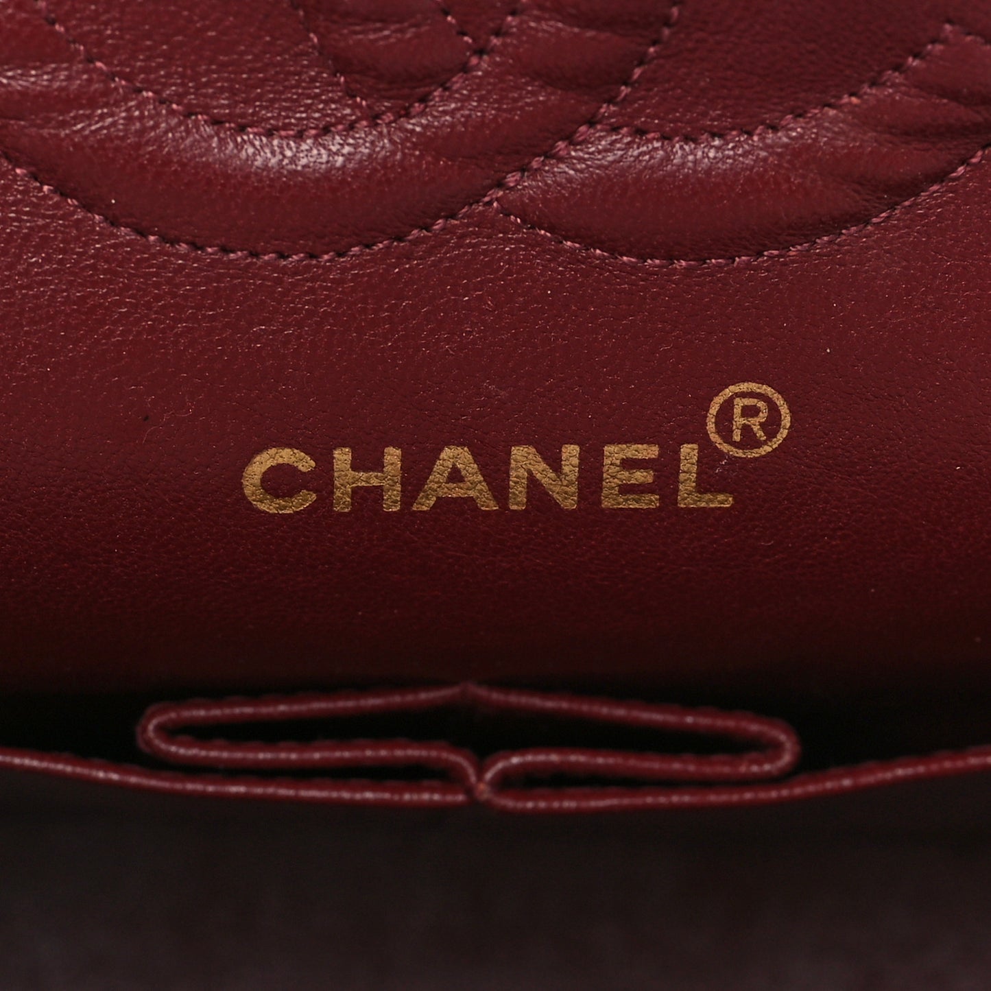 Lambskin Quilted Small Double Flap Black