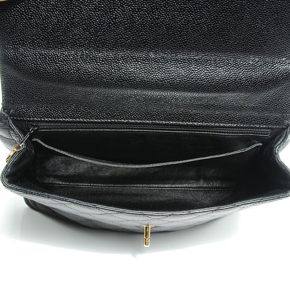 Chanel Caviar Kelly Jumbo Flap Bag Black 5 of 7