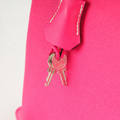Hermes Epsom Candy Kelly Retourne 35 Rose Tyrien Rubis 10 of 23