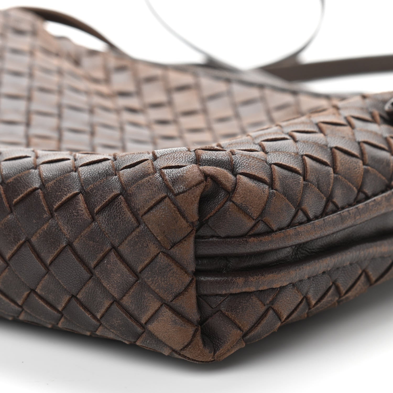 Bottega Veneta Nappa Intrecciato Nodini Crossbody Messenger Quetsche 6 of 9