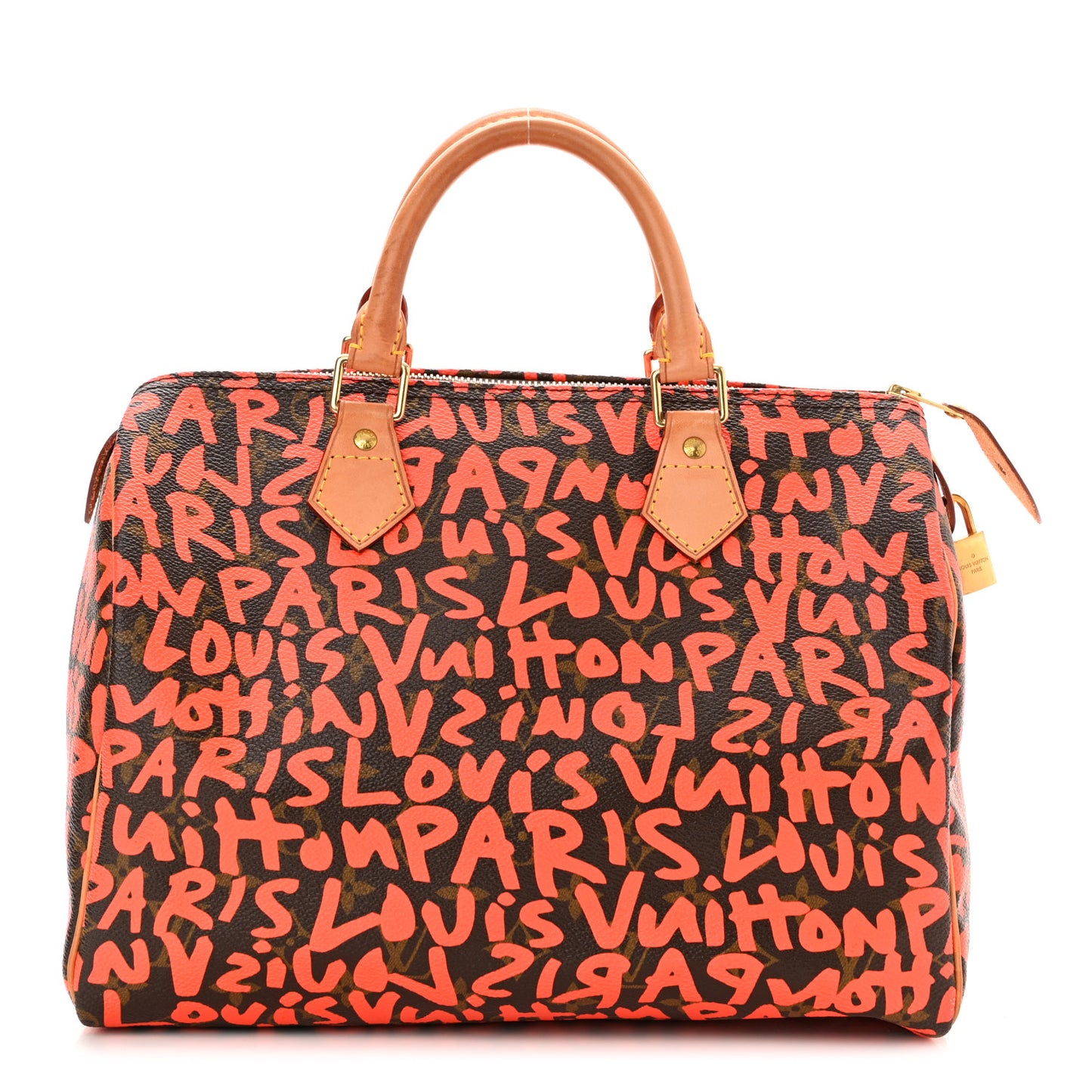 Monogram Graffiti Speedy 30 Orange