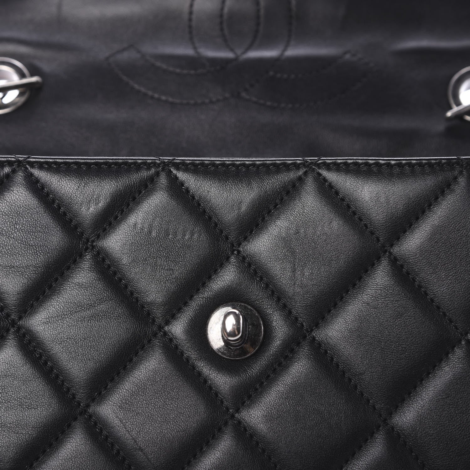 Chanel Lambskin Quilted Small Trendy CC Dual Handle Flap Bag Black 11 of 11