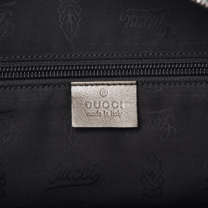 Gucci Imprime Monogram Large Zippered Shopping Tote Pewter 7 of 12