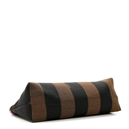 Fendi Pequin Vitello Pouch Tobacco Amarena 3 of 7